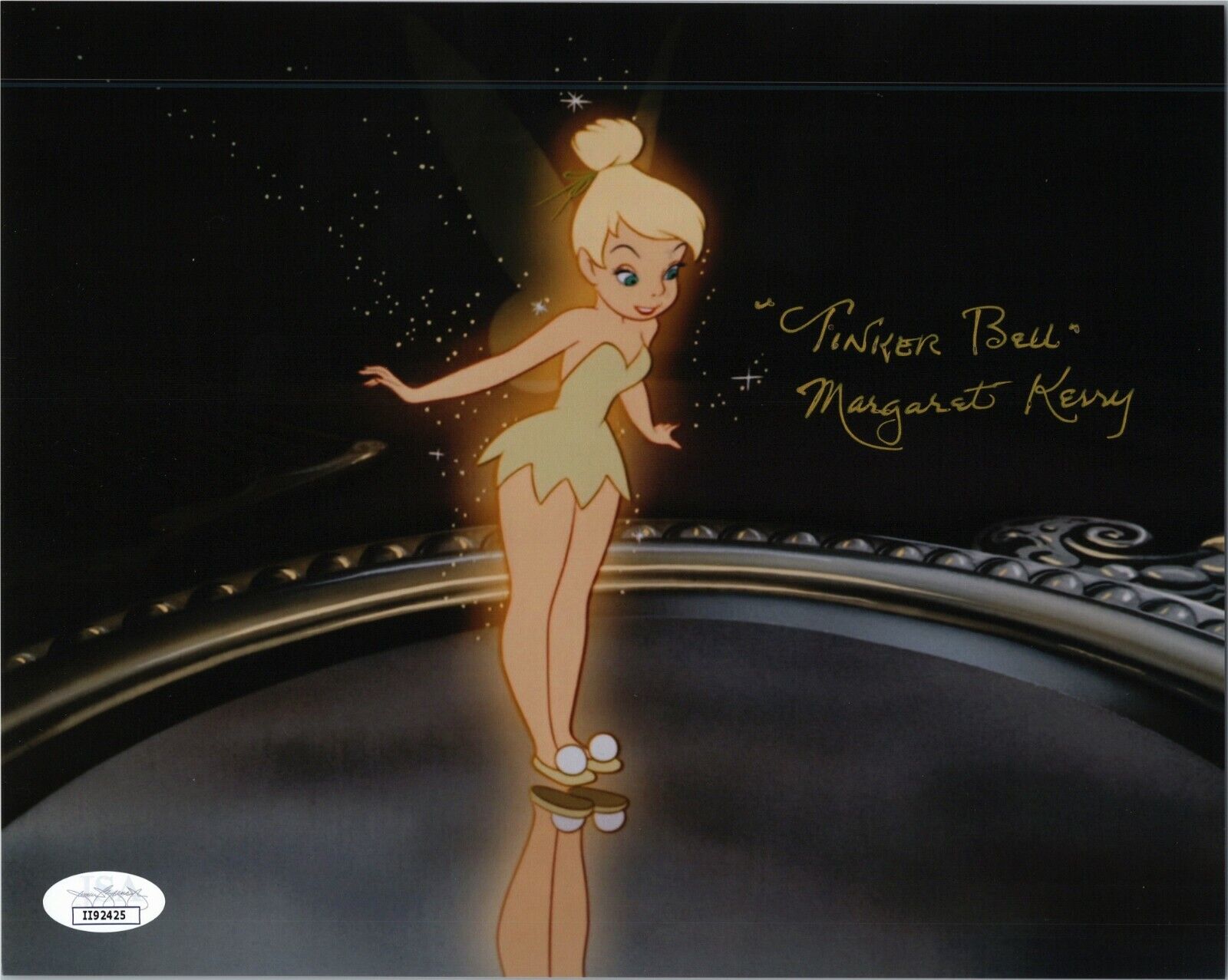 MARGARET KERRY Authentic Hand-Signed TINKER BELL ~Peter Pan