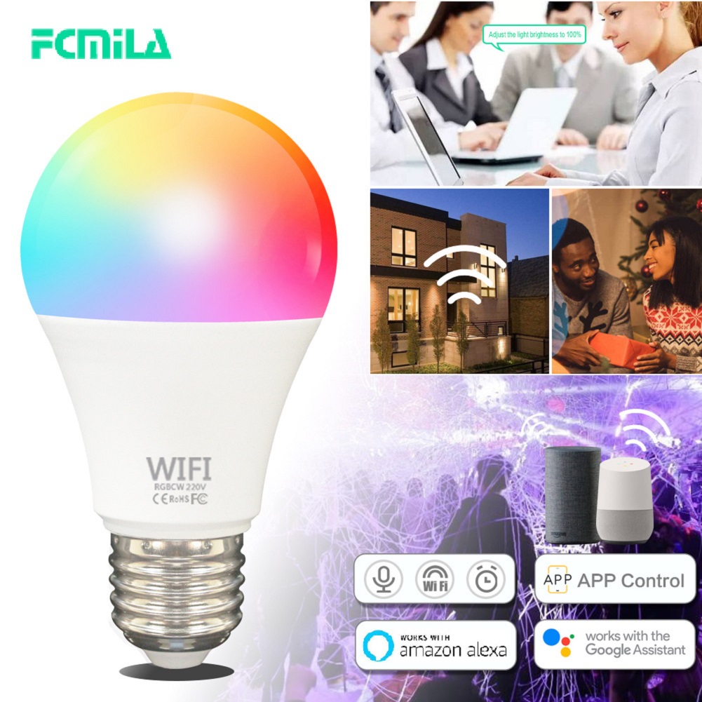 

WiFi Smart Light LED Voice Control Bulb Light, 501 Original