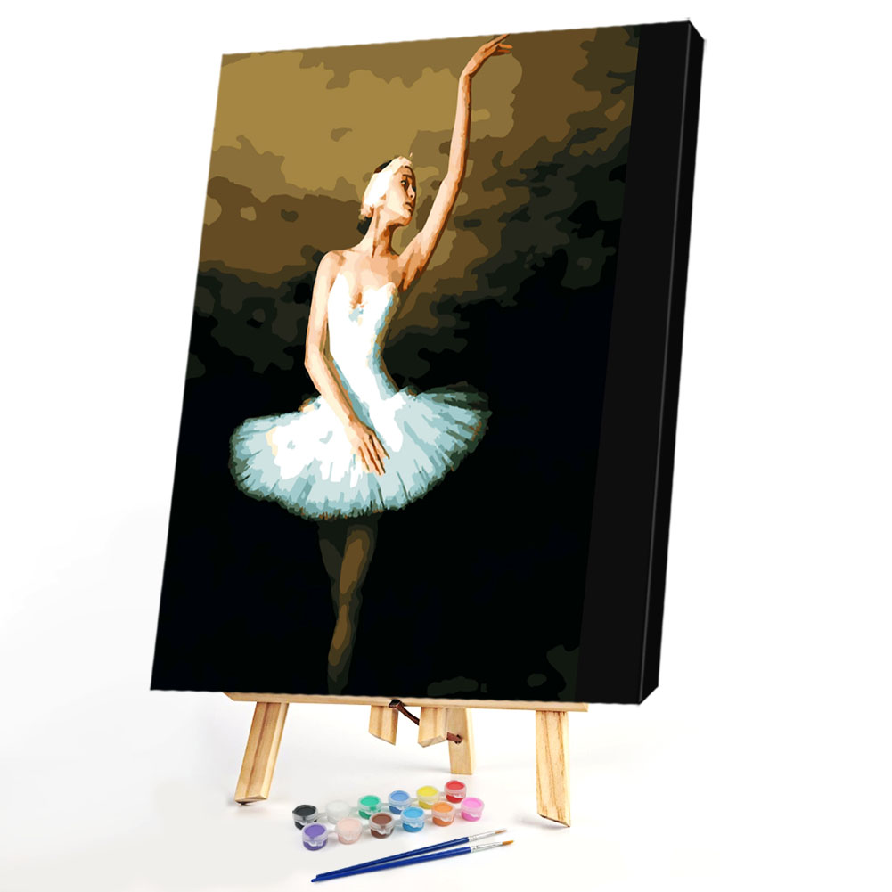 

40x50cm - Paint By Numbers Ballet Dancer, 501 Original