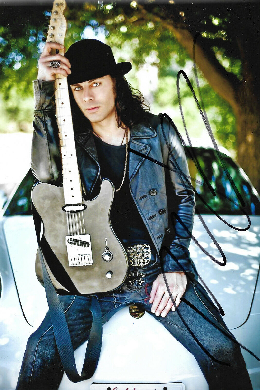 Richie Kotzen signed 8x12 inch Photo Poster painting autograph