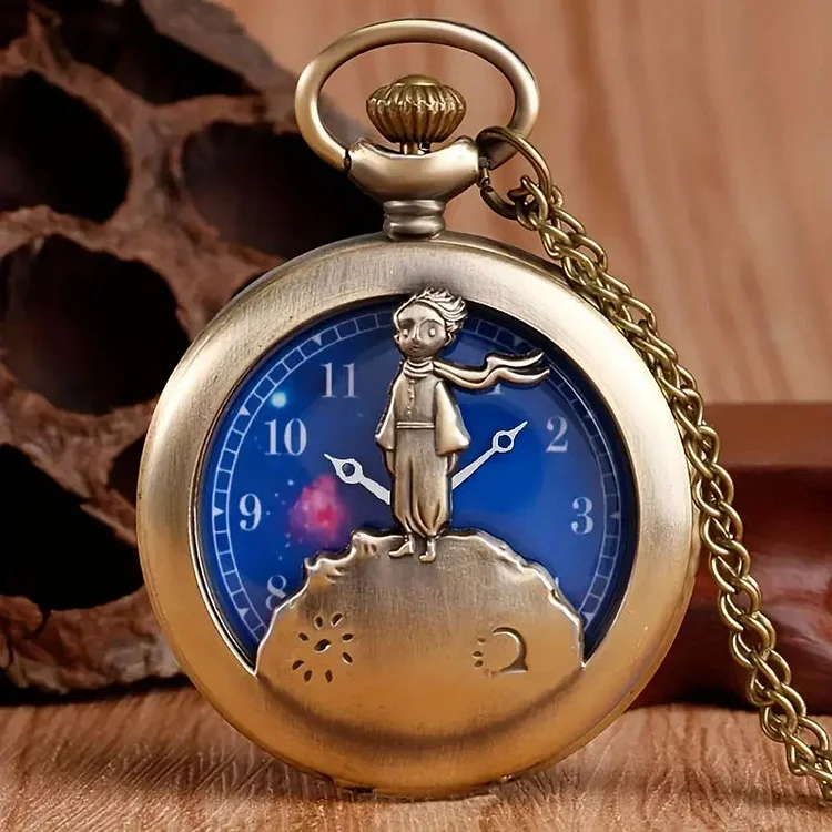 Bronze Little Prince Pocket Watch