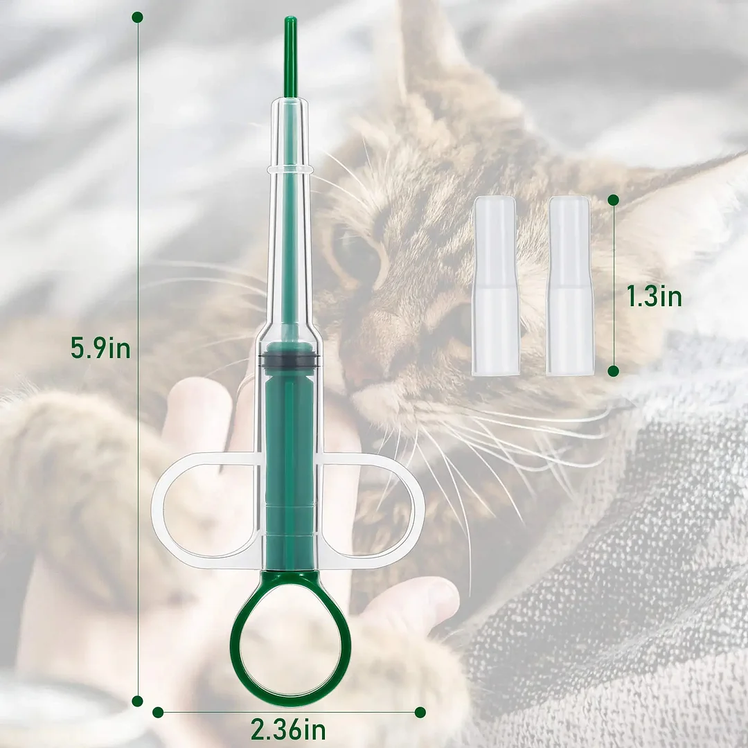 Pet Medication Dispenser Pressing Feeding Medicine Stick for Cats and Dogs