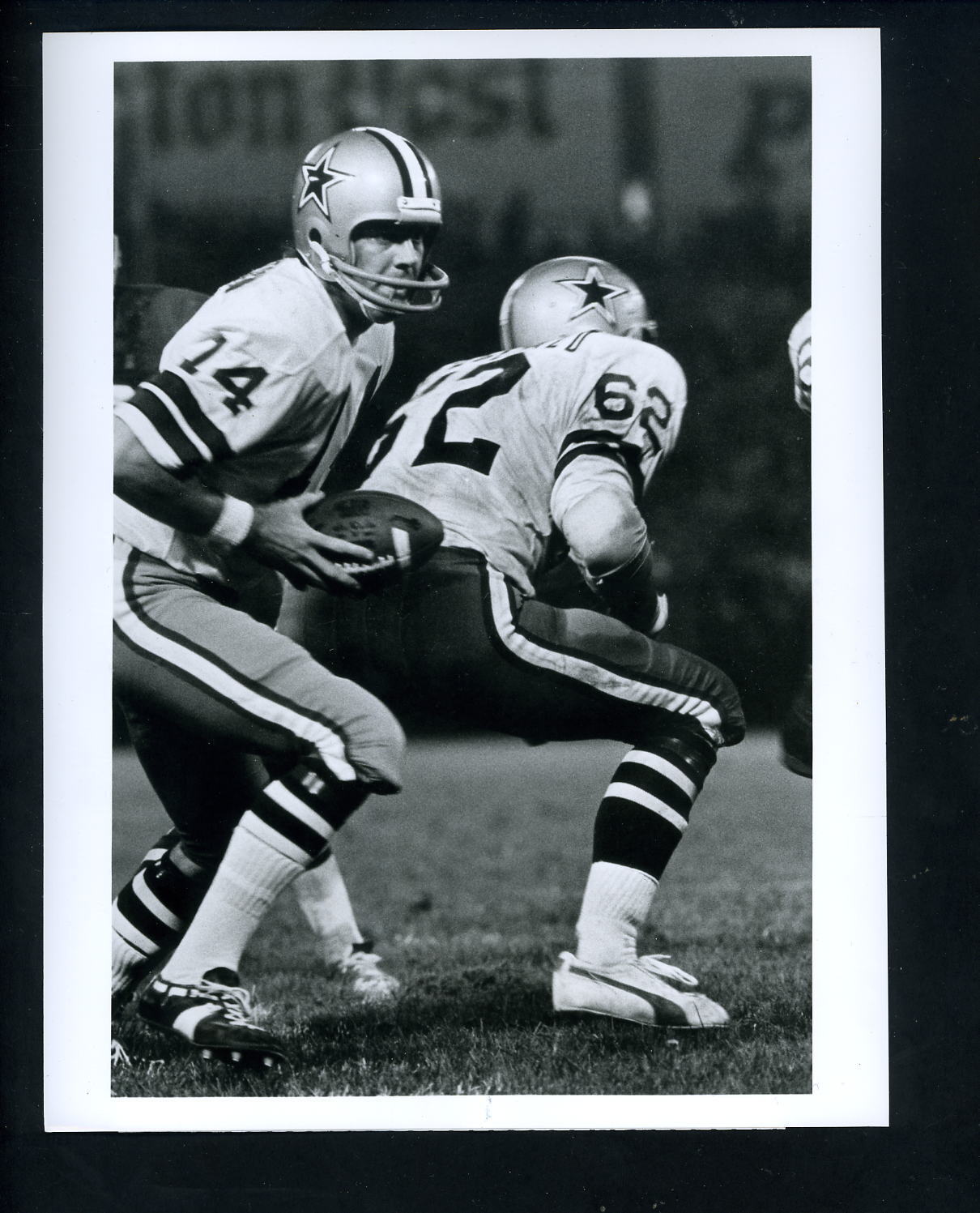 Craig Morton 1974 ABC Monday Night Football Press Photo Poster painting Dallas Cowboys