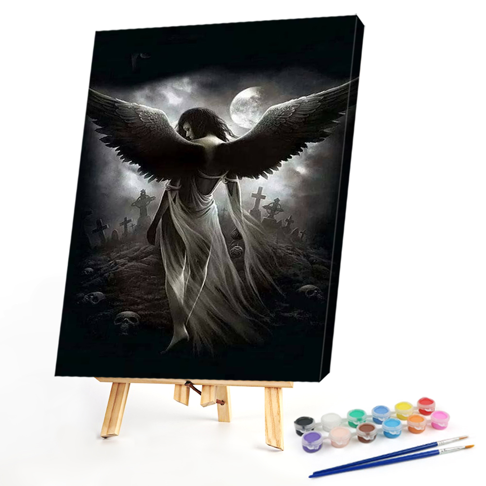 

40*50CM - Paint By Numbers - Falling Angel, 501 Original