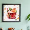 uk.everydayedeals (Limited Stock)9CT Full Stamped&nbsp;Cross Stitch - Teacup Juice (50*50CM)