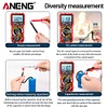 DC AC Voltage Tester Meter 2000 Counts NCV Digital Multimeter with LED Lights