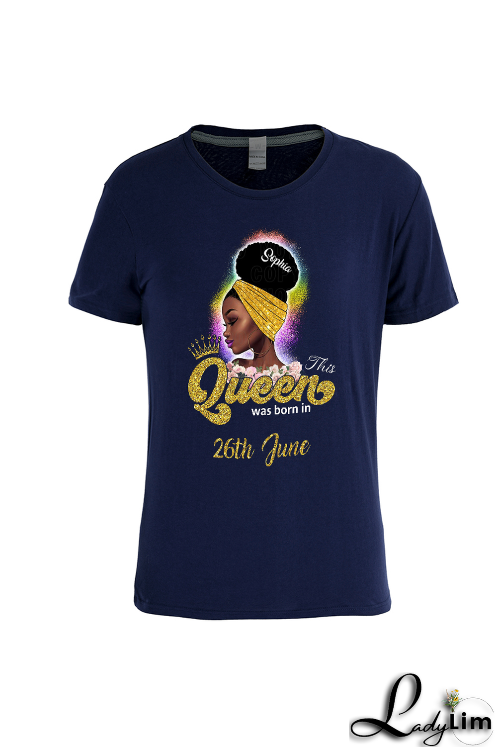 Black Fashion Vintage Print Letter O Neck T-Shirts