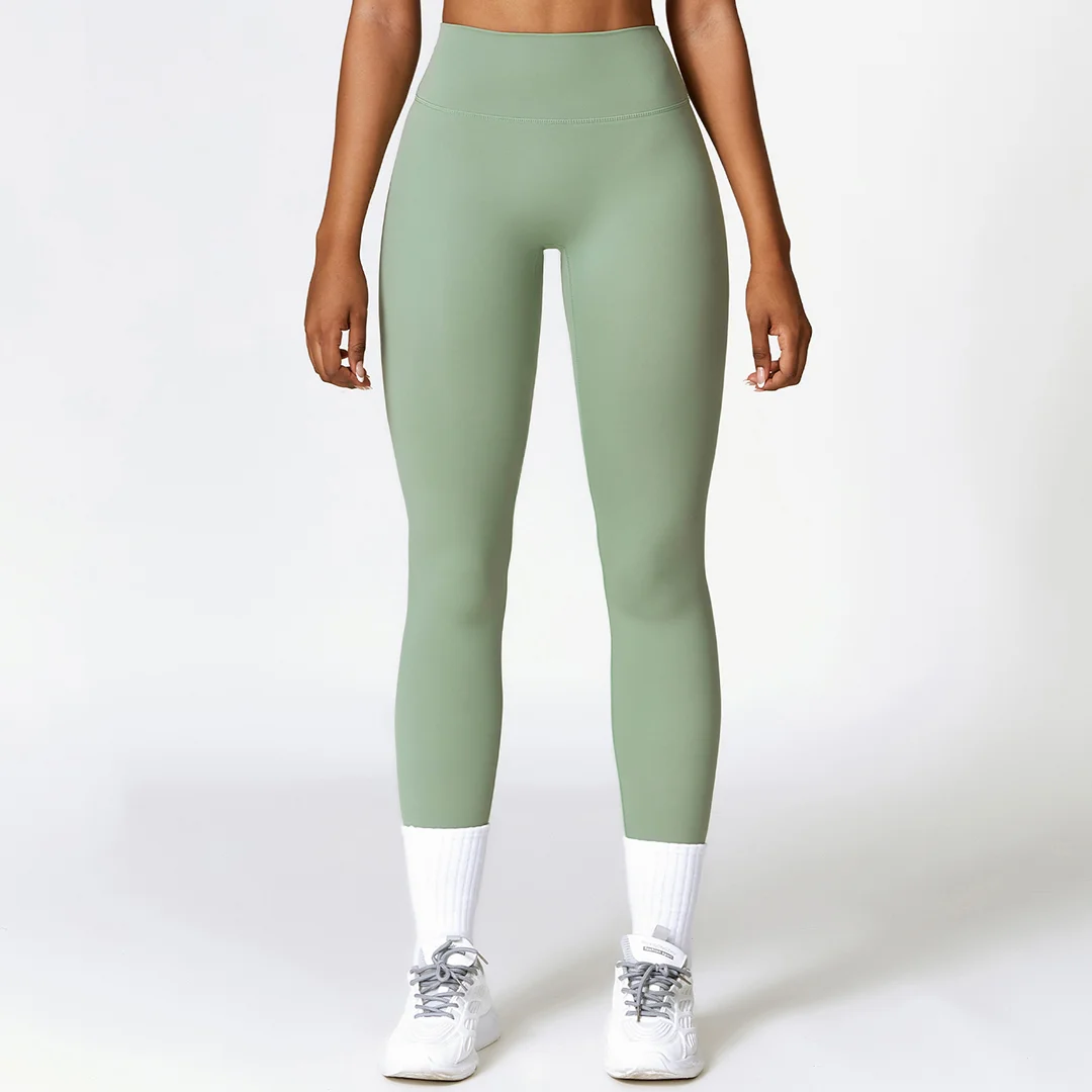 High-waisted hip-lift quick-drying leggings