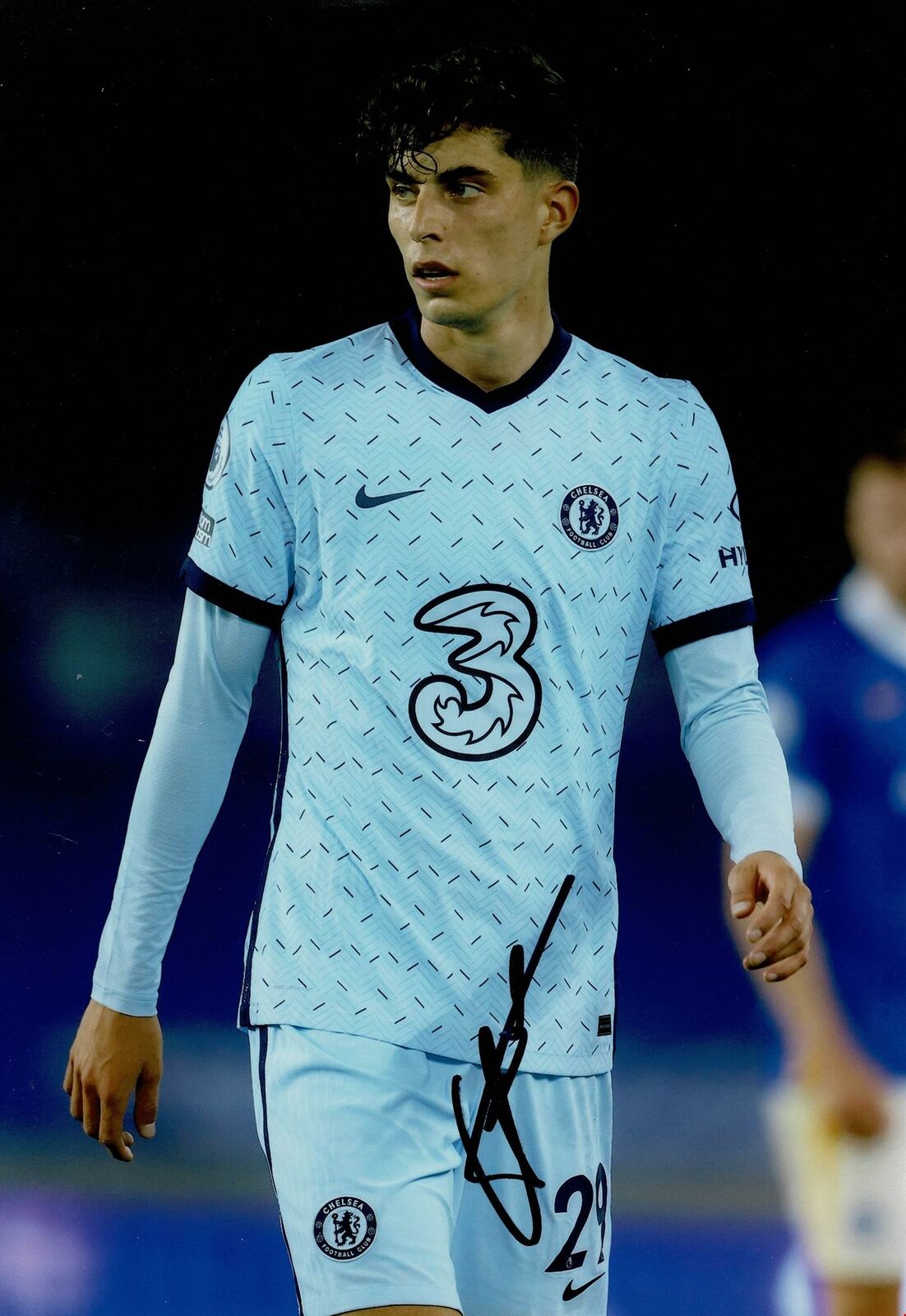 Kai Havertz Signed 12X8 Photo Poster painting Chelsea F.C. Genuine Signature AFTAL COA (1484)