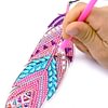DIY Feather Special Shaped Diamond Painting Bookmark Kits