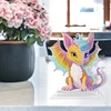 Diamond Painting Acrylic Multi-Color Dragon Ornament Kids Gift