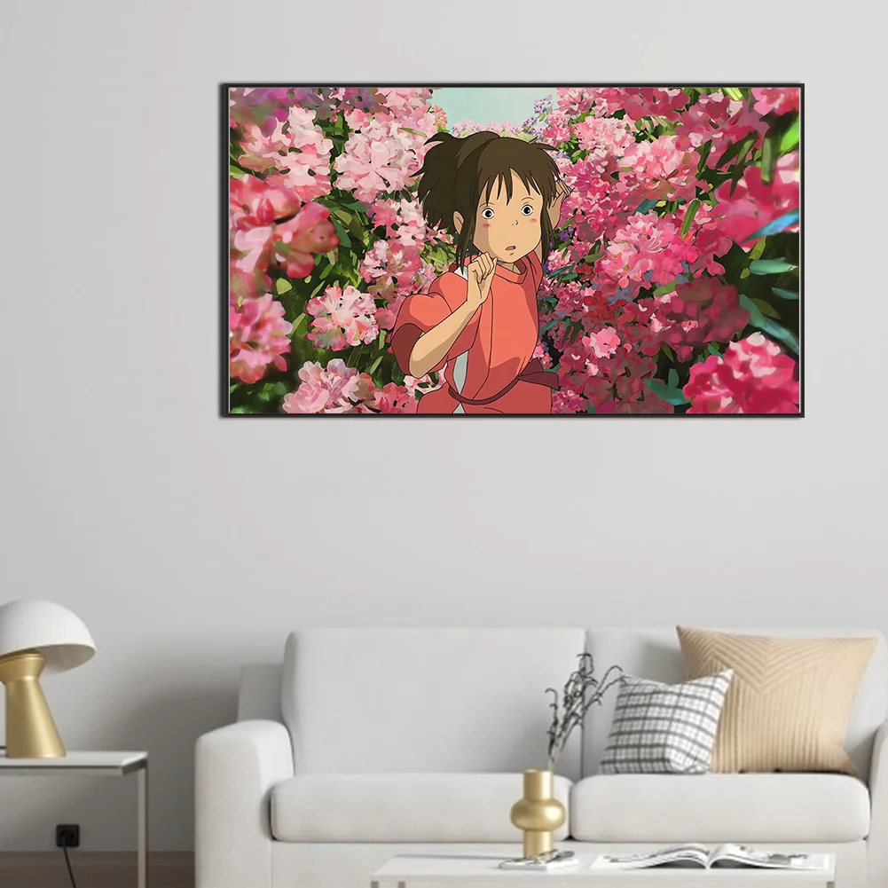 Diamond Painting - Full Round Drill - Spirited Away(Canvas|70*40cm)