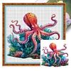 Octopus-14CT Stamped Cross Stitch 40*40cm/15.75*15.75in