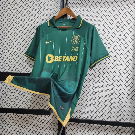 24/25 Lisbon Special Edition Green Football Shirt Thai Quality