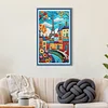 (US Local)Street View-11CT Stamped Cross Stitch Kit(40x70cm)