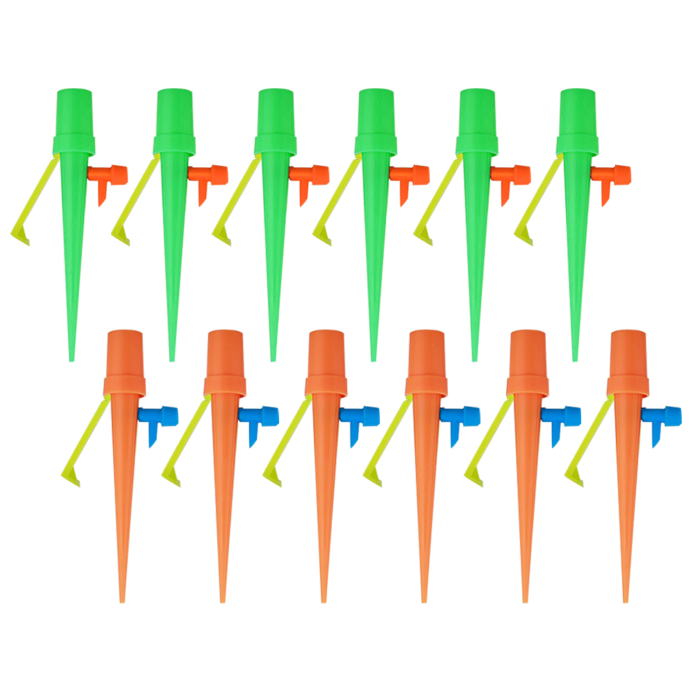 

12x Bottle Auto Drip Watering Spikes Indoor Flower Plants Irrigation System, 501 Original