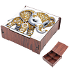 Diamond Painting Wooden Elephant 4 Slots Diamond Painting Storage Box for Adult Beginner