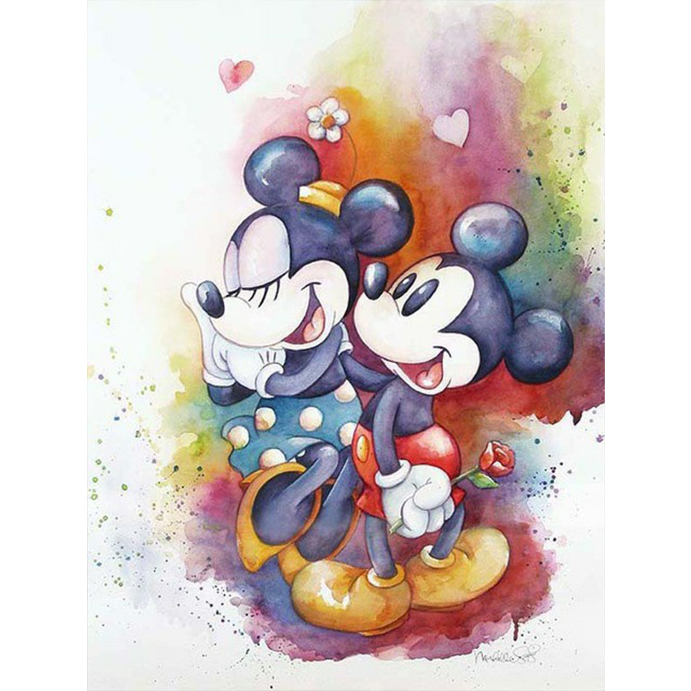 

Cartoon Mouse - Round Drill Diamond Painting - 40*50CM, 501 Original