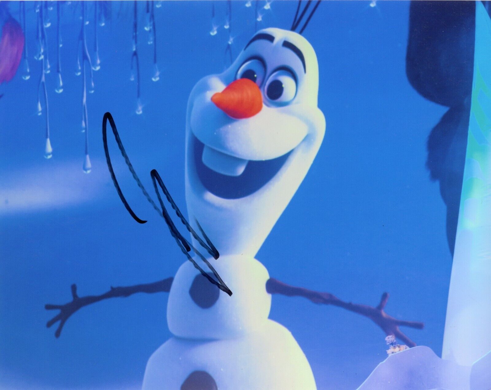 ~~ JOSH GAD Authentic Hand-Signed OLAF ~ FROZEN