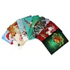 8 Pcs Christmas Greeting Cards DIY 5D Diamond Painting Set New Year Xmas Gift