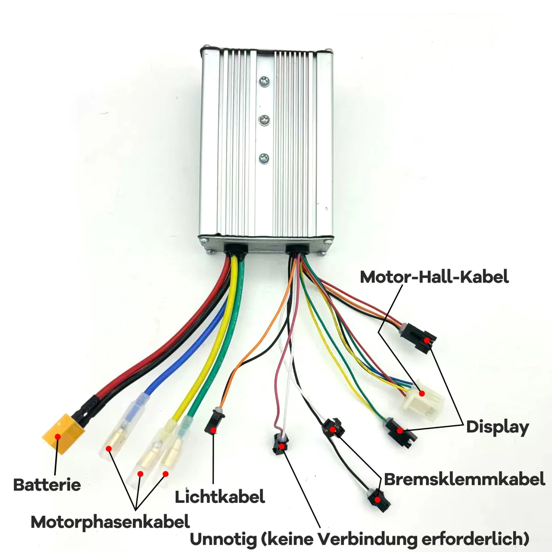 JOYOR Y8-S speed limit release kit with 1000W motor to increase the speed of electric scooters (controller, display and motor)