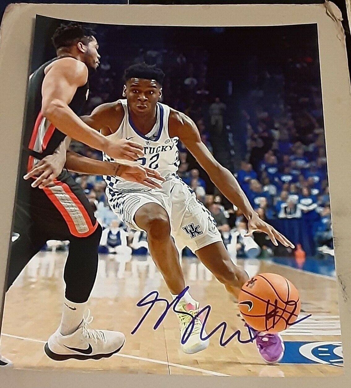 Shai Gilgeous Alexander Kentucky Wildcats SIGNED AUTOGRAPHED 8x10 Photo Poster painting COA 2