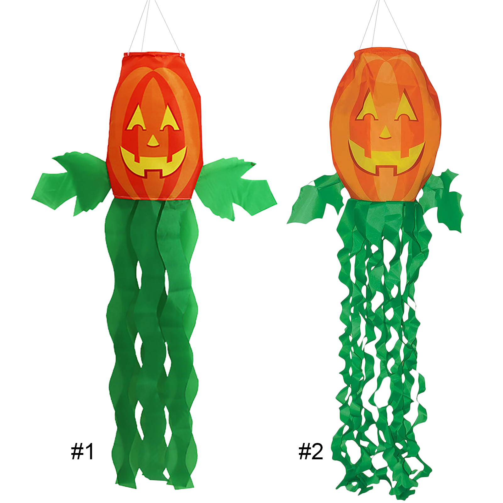 

Halloween Windsocks Flag-Pumpkin Banner Tree Wall Party Hanging Decoration, 501 Original