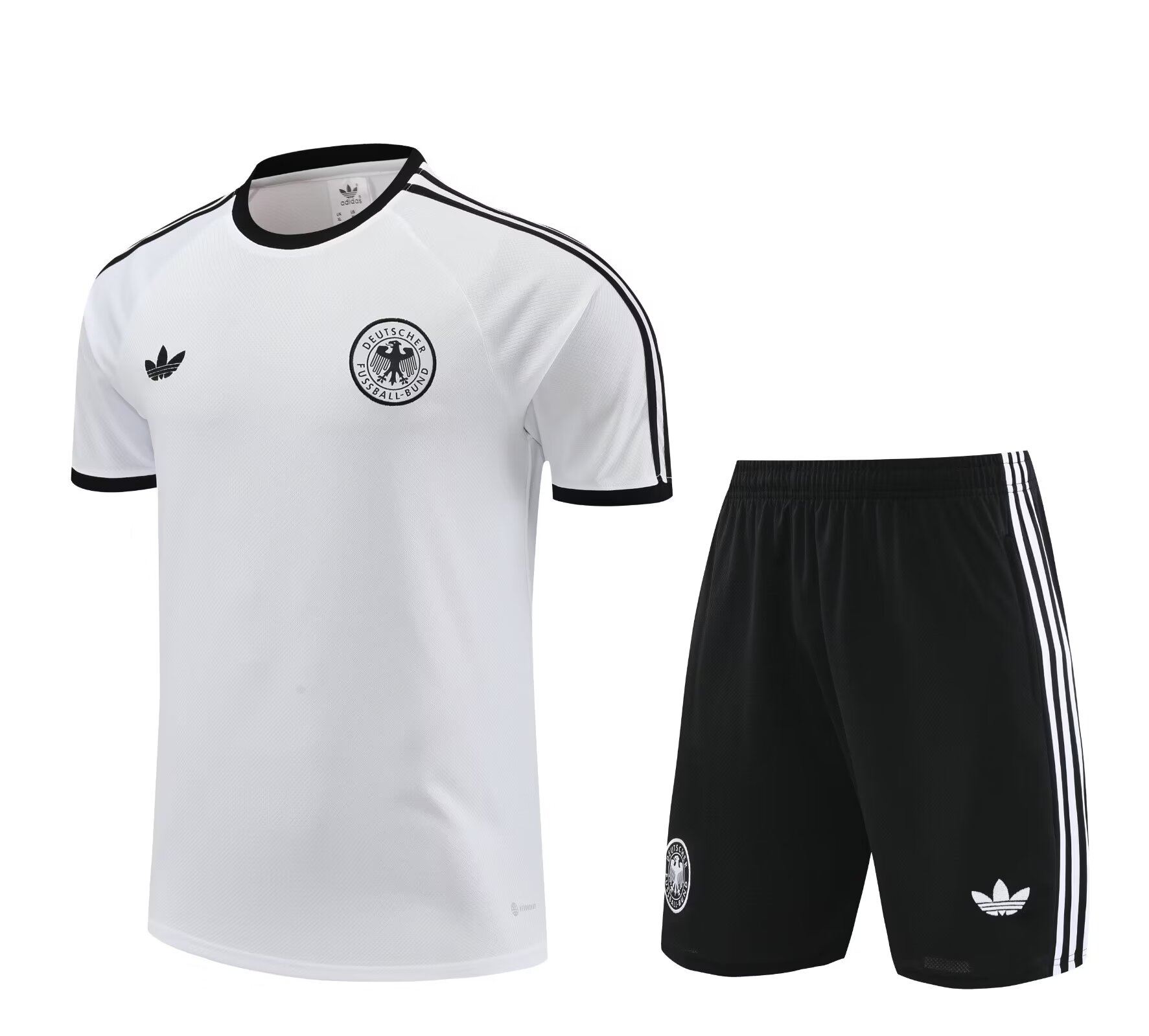 2024 Germany Training Kit White Men's Football T-Shirt Thai Quality