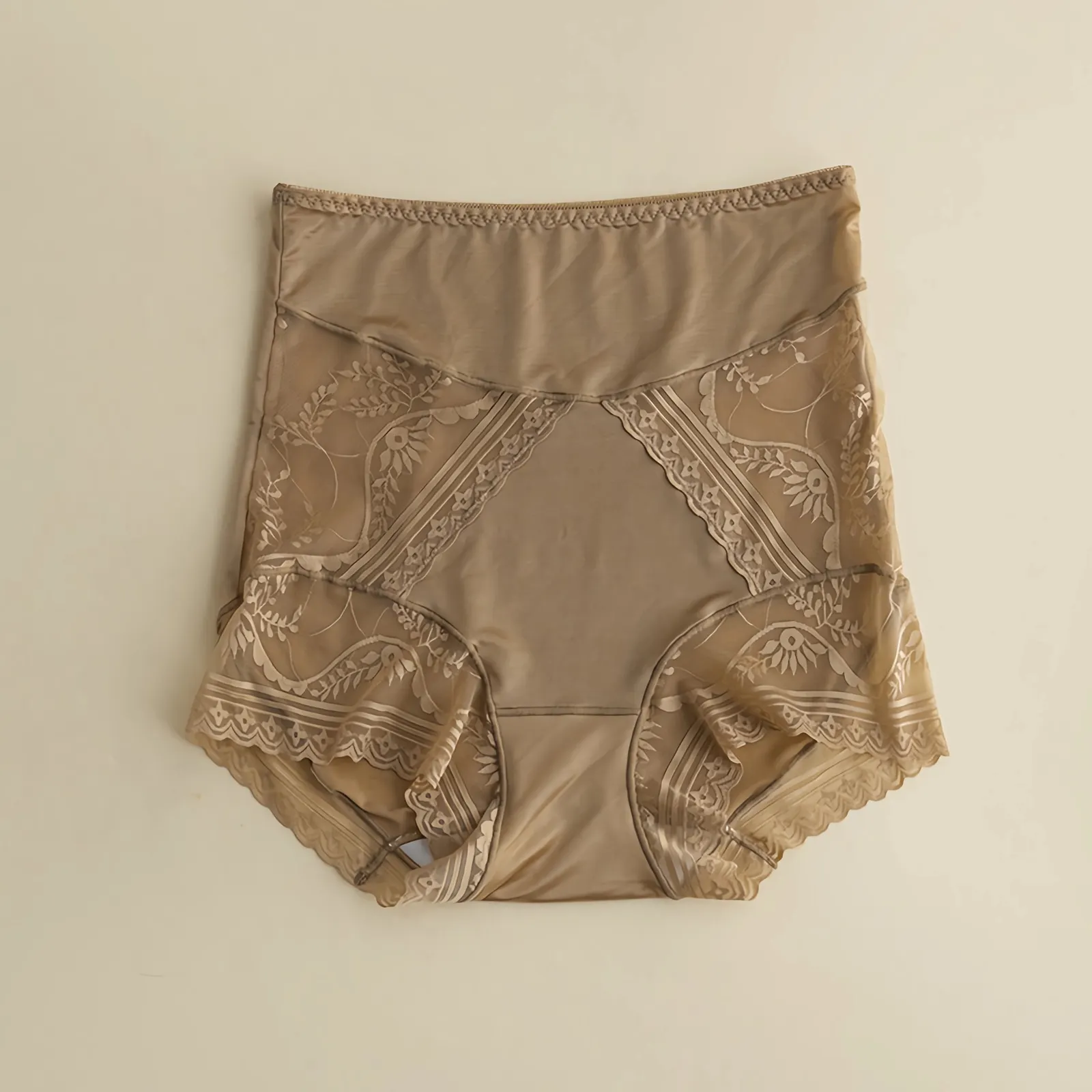 Silk And Lace Panties Breathable Girdle REAL SILK LIFE