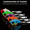 5Pcs Fishing Lures 6g 10g Rotating Metal Vib Vibration Bait Spinner Spoon Lure