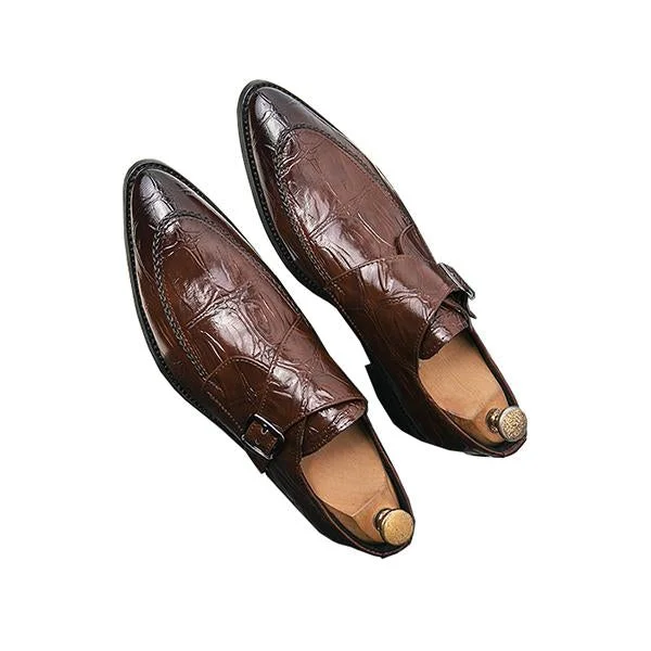 MEN'S RETRO WEDDING LEATHER SHOES 49933919YL