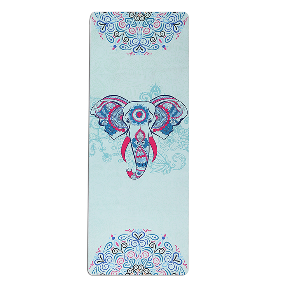 

Gym Yoga Mat Suede Print Non-slip Fitness Pilates Sports Exercise Floor Pad, 027, 501 Original