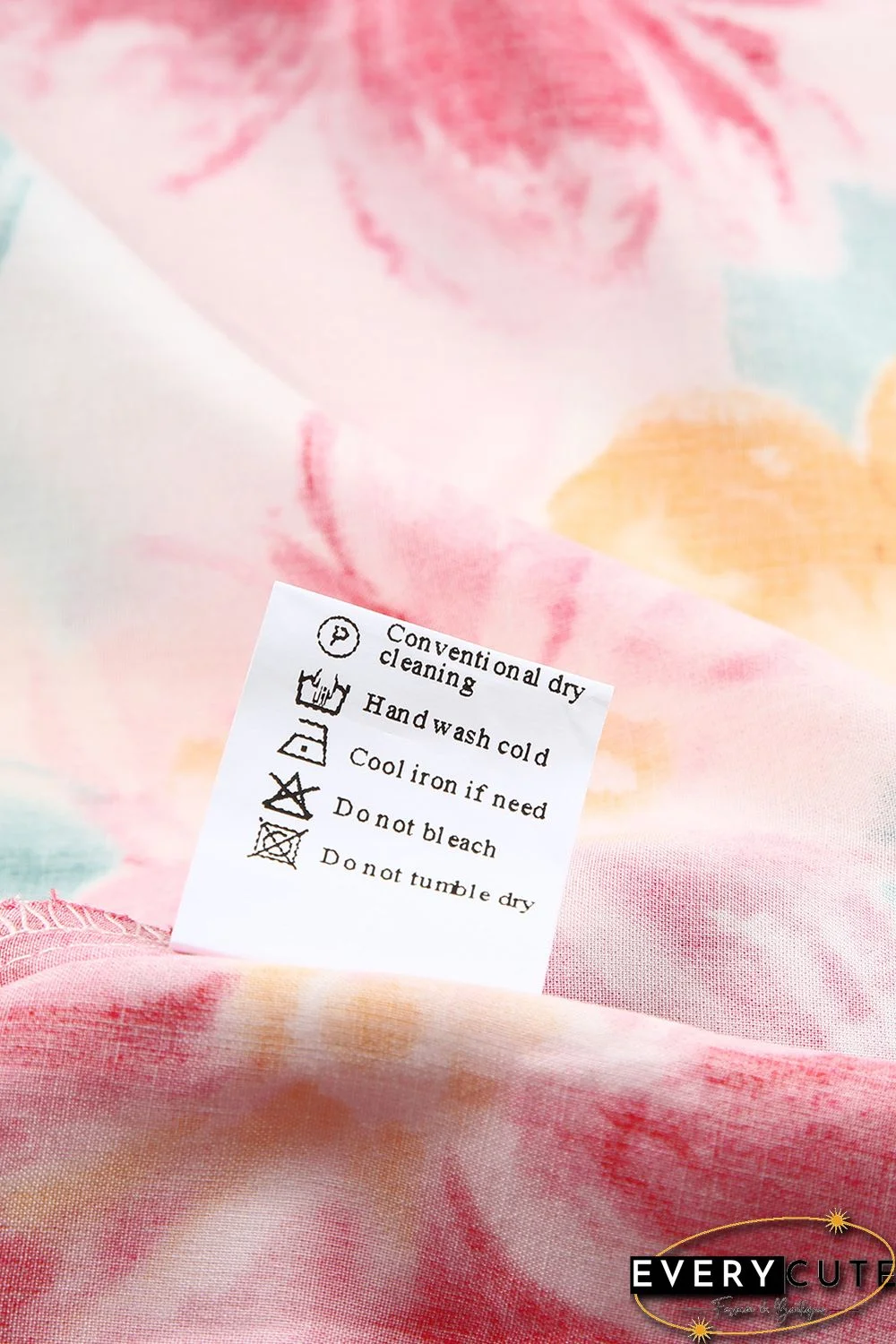 White Water Painting Flowers Sexy Off Shoulder Top