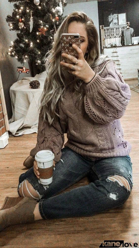 Oversized Cozy up Knit Sweater