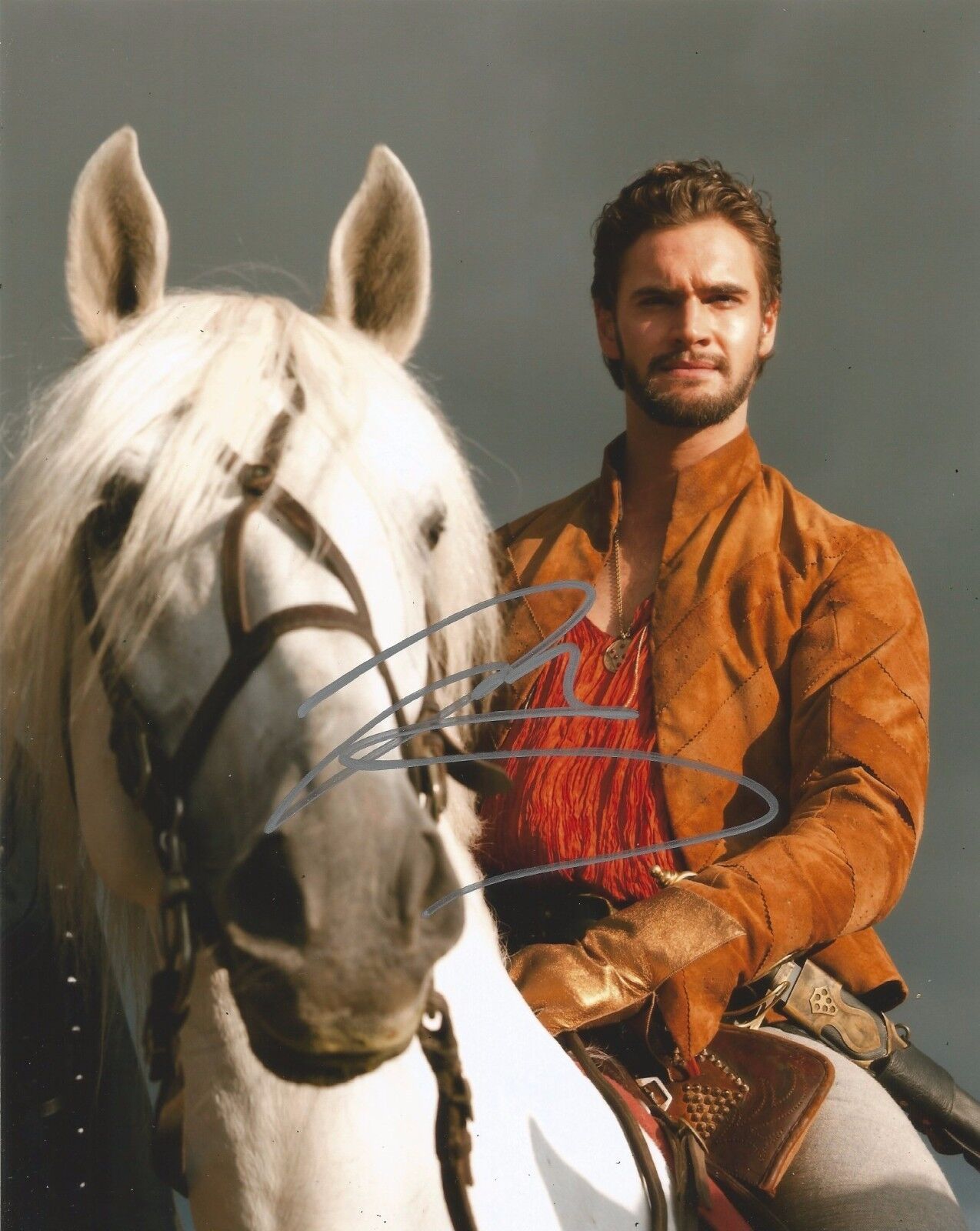 Tom Bateman Signed Da Vincis Demons 10x8 Photo Poster painting AFTAL