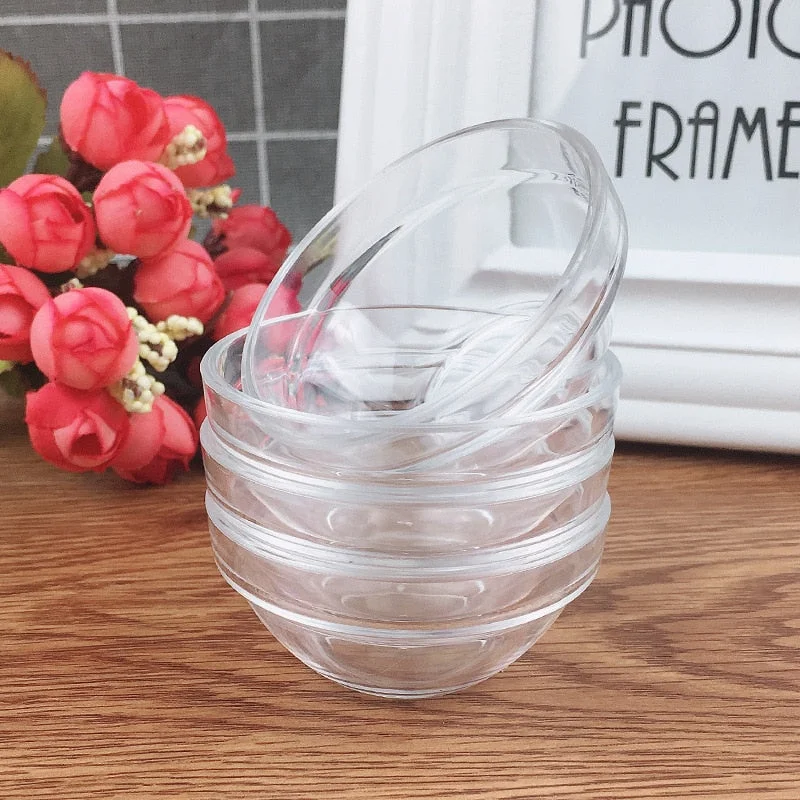 1PC Transparent Acrylic Mask Essential Oil Bowl Face Makeup Skin Care Tools Convenient Clean Good Quality Durable