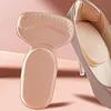 4Pcs Soft Cushion Heel Protector 2In1 T-Shape Heels Grips Pad Stop Slip & Blister Breathable Shoe Inserts & Insoles for Big & Loose Shoes Improved Shoe Fit