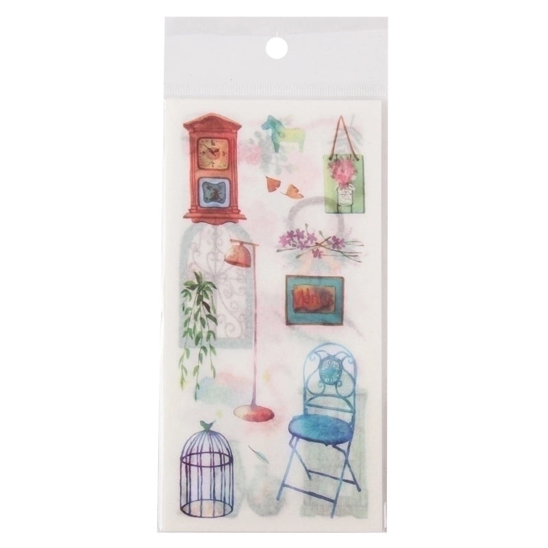 Cartoon Journal Stickers Journal Diary Material Set Cute Girl Heart Mobile Phone Decoration Account And Paper Sticker/203