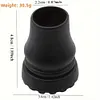 2Pcs Trekking Pole Tip Protector Rubber Cane Tip Replacement for Climbing Hiking