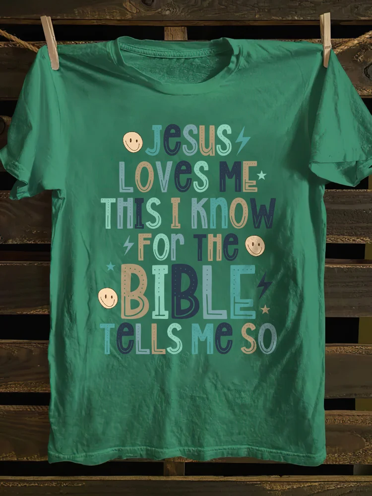 Jesus Loves Me Biblical Toddler T-shirt