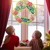 DIY Diamond Painting Wreath - Butterfly