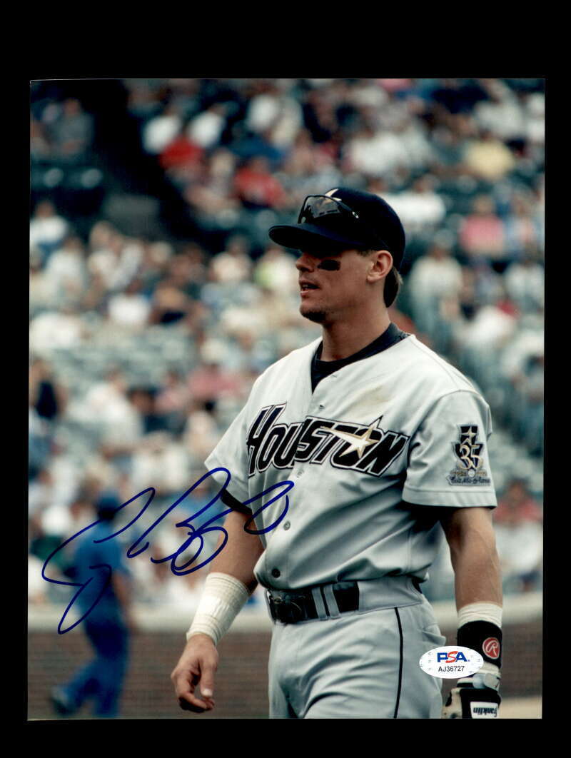 Craig Biggio PSA DNA Coa Signed 8x10 Photo Poster painting Autographed