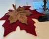 DIY Felt Leaves Gift Wrap Template Set(3 PCS) & Instructions