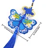 Bead Embroiderys - Counted Cross Stitch Butterfly Ornament Kit for Wall Window Decorations