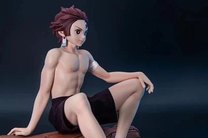 INSTOCK SLN Studio - Demon Slayer Kamado Tanjiro 1/6 Statue(GK) (Adult 18+)-