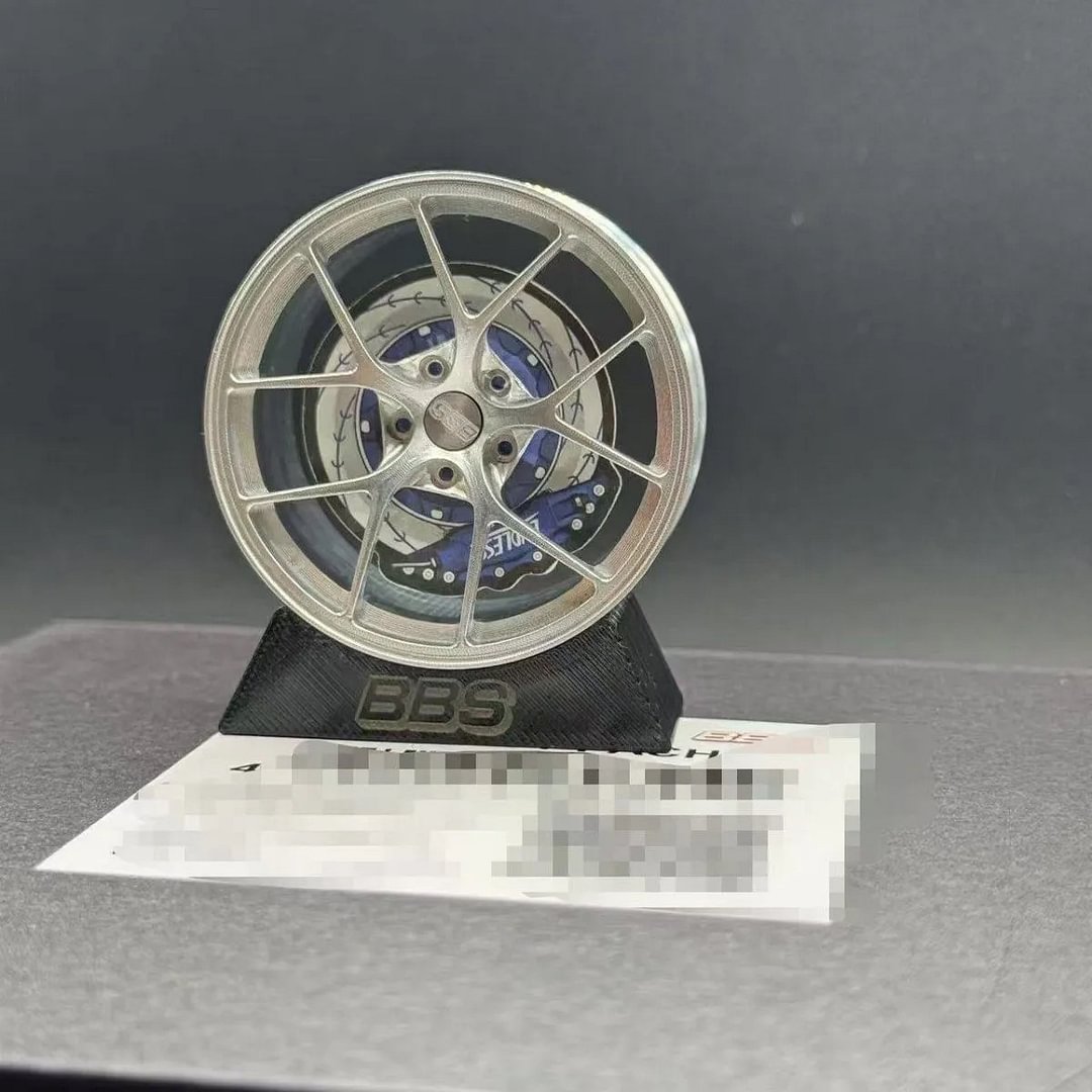 Car-mounted forged aluminum alloy wheel-shaped air freshener (car logo can be customized)