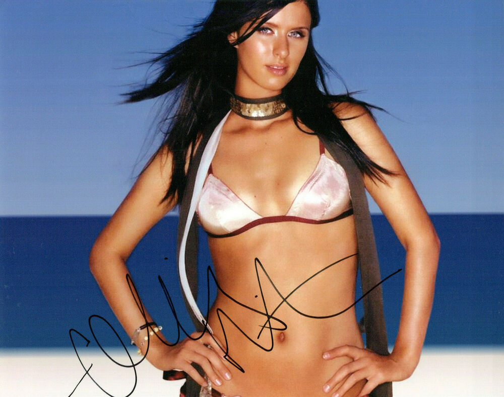 Nicky Hilton glamour shot autographed Photo Poster painting signed 8x10 #4