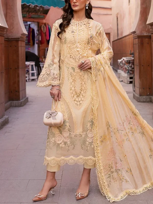 Lace Hollow Pakistani Women's Suit