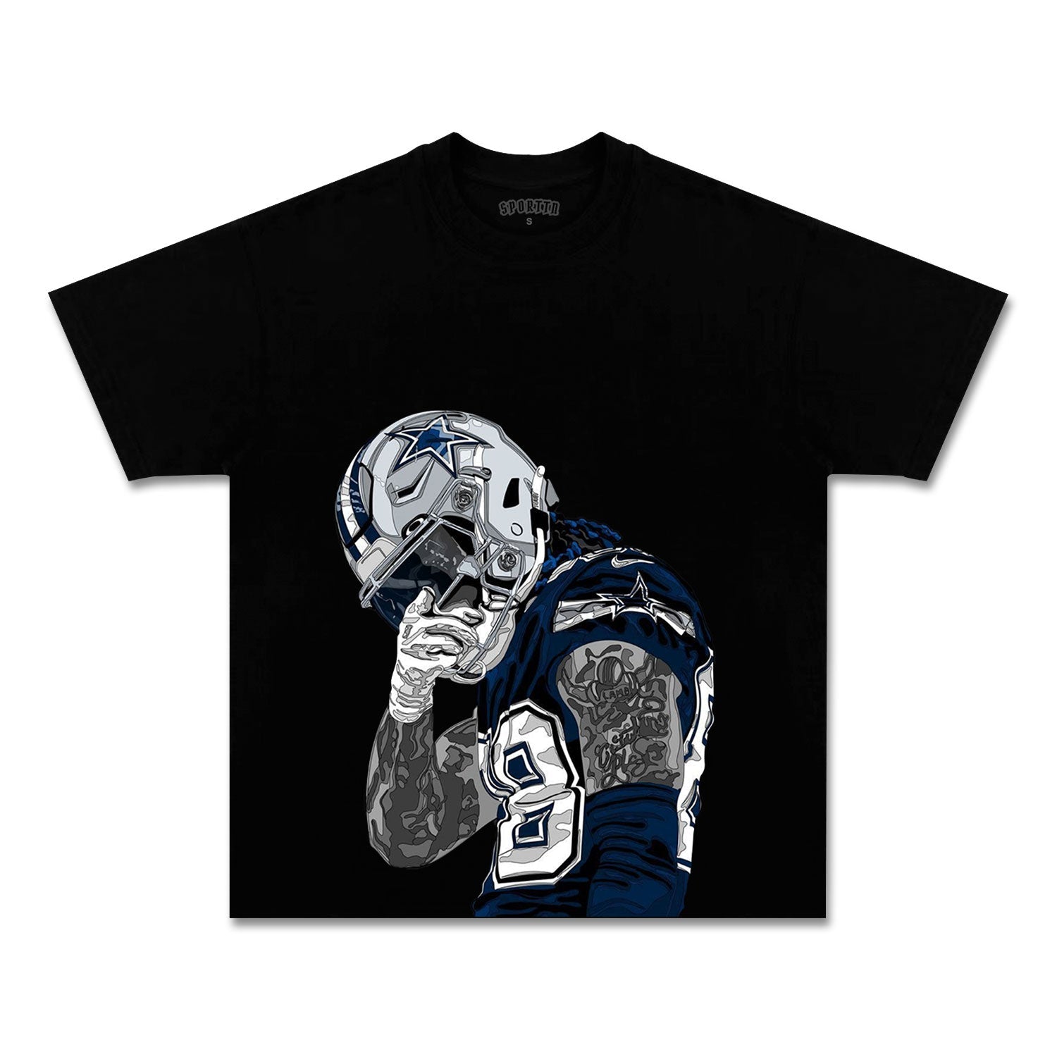 A MOMENT OF GRIT FOR THE DALLAS COWBOYS T-SHIRT