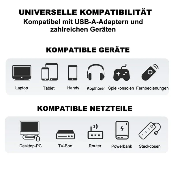 🔥Zeitlich begrenztes Angebot⏰ 4-in-1 USB-Ladekabel, Schnellladung, bis zu 60 W